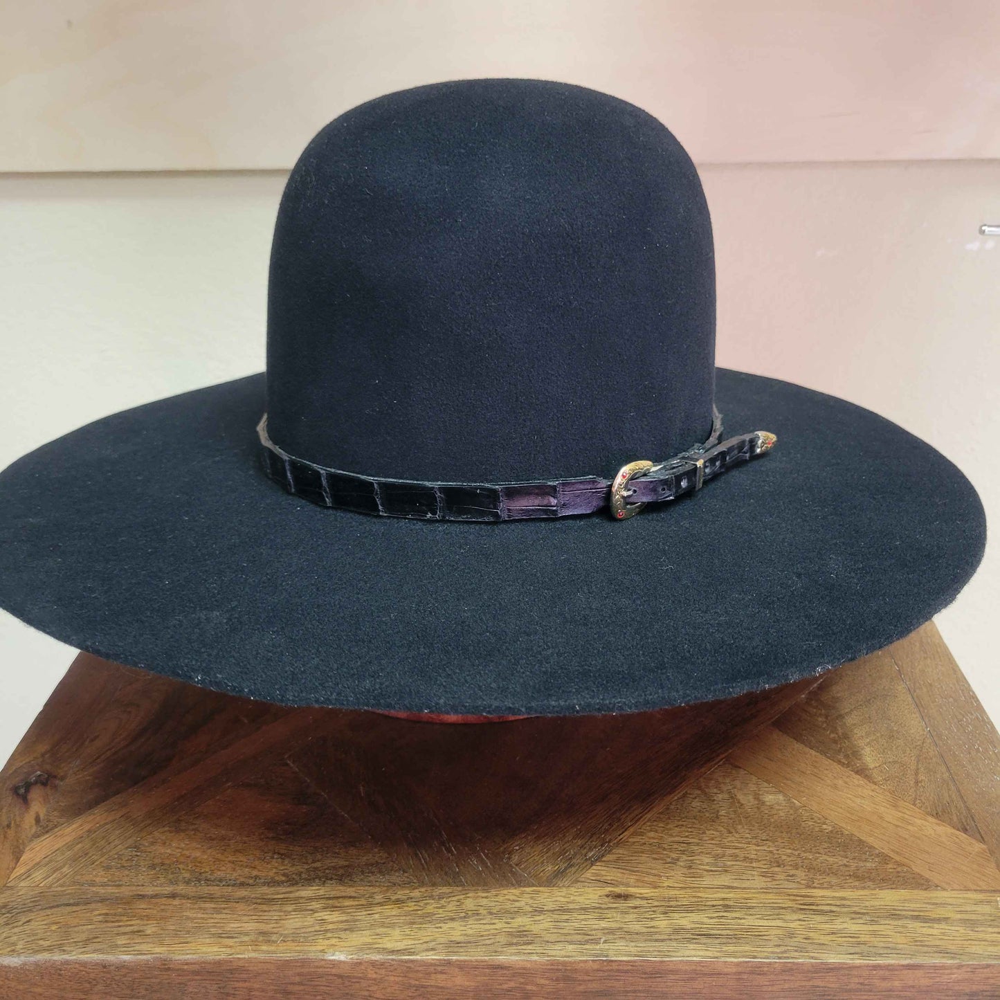 Caiman Leather Hatband