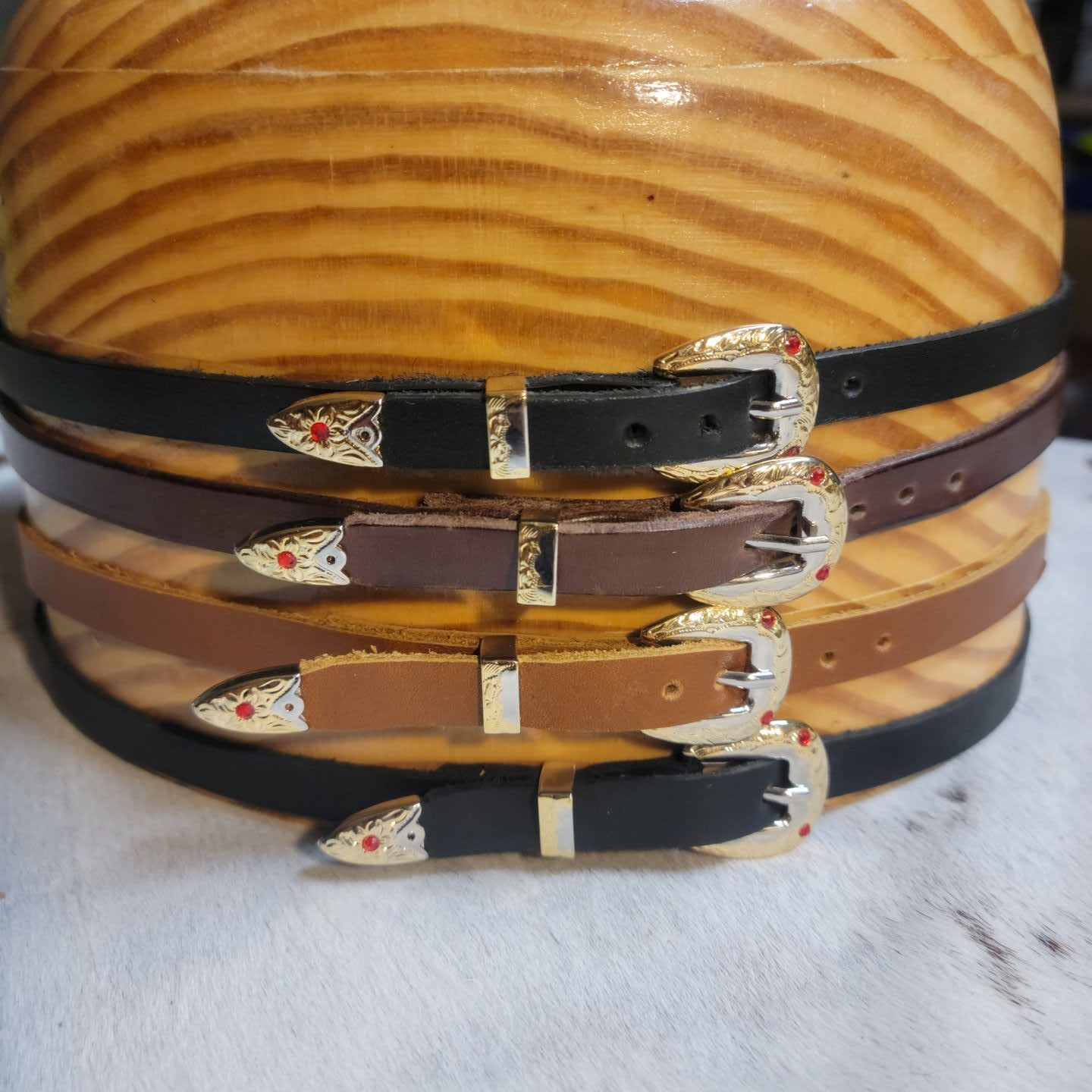 Smooth Leather Hatband